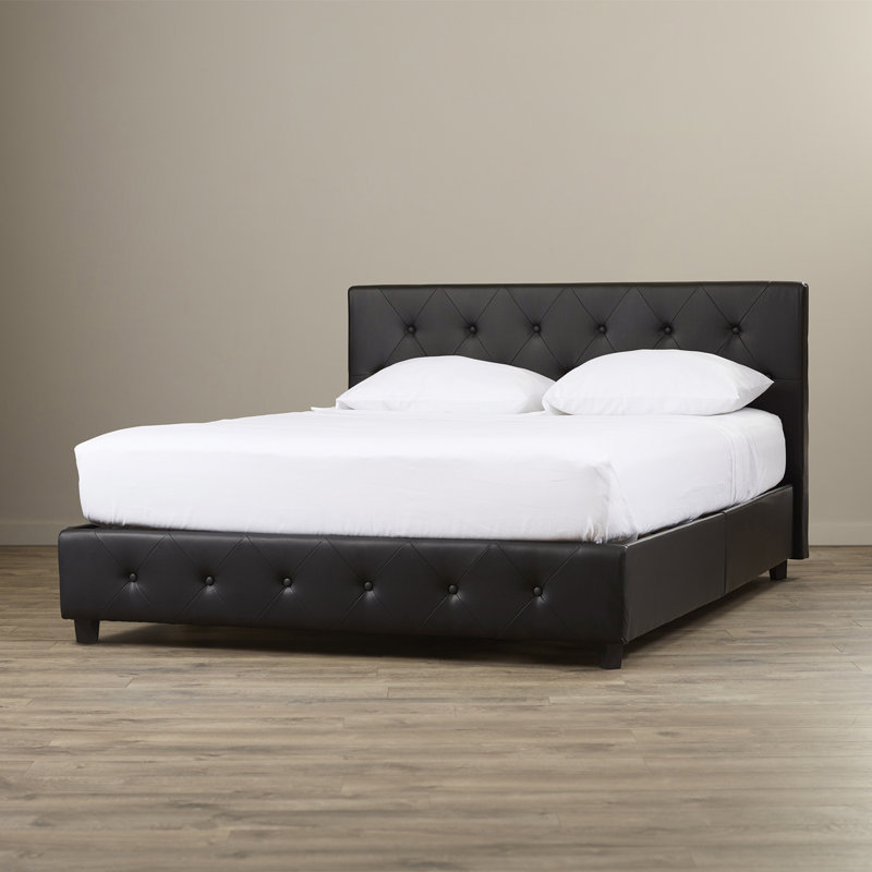 Andover Mills Salina Upholstered Platform Bed & Reviews Wayfair